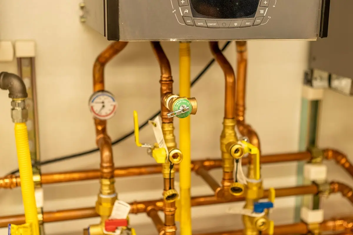 Licensed technician providing Water Heater Installation for a homeowner in Fox Island